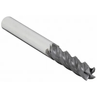 OSG Square End Mill: Carbide, TiAlN Coated, 4 Flute, 5/16" Mill Dia, 1-5/8" LOC - Fast-Cutting Carbide Square End Mills for Stainless Steel & Super Alloys