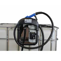 PIUSI Electric Drum Pump: 12 V DC, 2/3 hp HP, 9 gpm Max. Flow Rate, 1 in BSP (MPN F00201A6J)