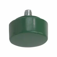 Hammer Tip Head: Tough, Nylon, 1 in Dia, 5/16-18 Thread Size, Threaded, Tough, Impax®, 75.15-104