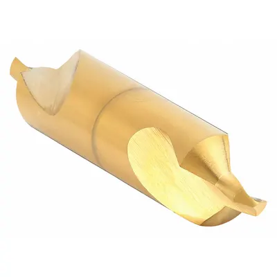 KEO Center Drill: Plain Type, #7, 90°, 3 1/4 in Overall Lg - Plain-Tip Center Drills