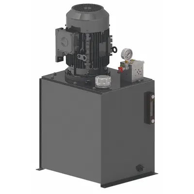MONARCH Hydraulic Power Unit: 2.3 gpm, 3,000 psi Max. Pressure, 5 hp - Standard AC Hydraulic Power Units