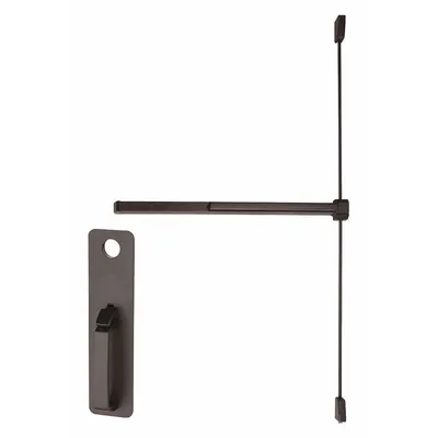 VON DUPRIN Exit Device: 4 ft Max Door Wd - Rim Push Bars
