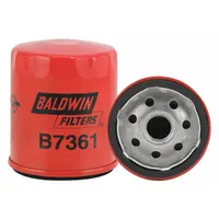 BALDWIN FILTERS Oil Filter: B7361, 3/4"-16 Thread Size, 3 9/16 in Overall Ht, 3 in Outside Dia, Oil