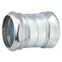 Compression Coupling: Steel, 3 1/2 in Trade Size, 5 5/16 in Overall Lg, Non-Insulated (MPN 2954)