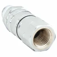 Swivel Connector: Steel, Nickel-Plated Steel, 1/4 in Female NPT Inlet, 1/4 in Male NPT Outlet (MPN 14NFNMH05)