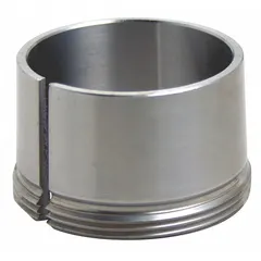 Chrome steel withdrawal sleeve with 170 mm bore diameter, 140 mm overall width, and 1:12 taper. Thread size M200x3. Designed for mounting bearings with matching taper onto shafts.