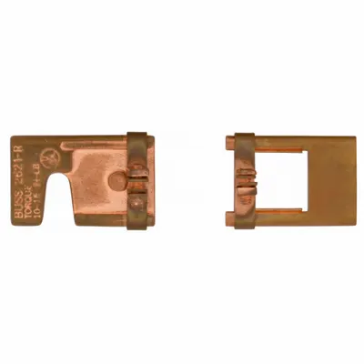 BUSSMANN NO.2621-R Class R Fuse Reducer for Cylindrical Fuses, 200 A Clip Size - Fuse Reducers for Cylindrical Fuses