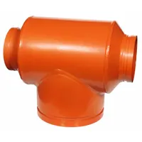 GRUVLOK Metal Pipe Tee: Tee, 12 in x 12 in x 8 in, Carbon Steel, EPDM Seal, 300 psi @ 150°F (MPN 0390019149)