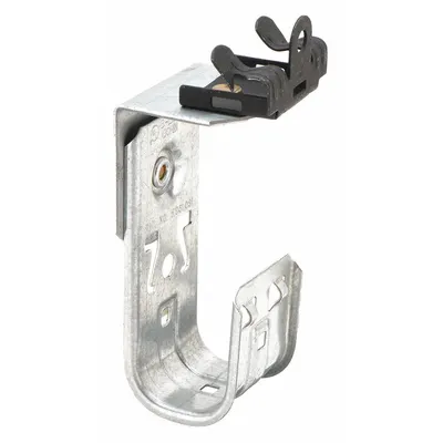 B-LINE BY EATON J-Hook: Hammer-On with Locking Latch, 1 1/4 in Max. Bundle Dia. - Beam Mount J-Hooks