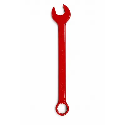 WRIGHT TOOL Combination Wrench: Alloy Steel, Epoxy Red Paint, 13/16 in Head Size - SAE 12-Point Combination Wrenches