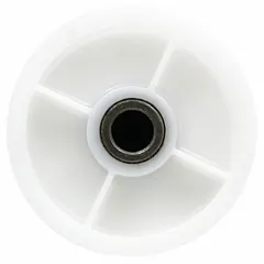 Genuine OEM idler pulley for Whirlpool washing machines and dryers. Maintains proper belt tension to ensure reliable drum rotation. Used in belt-driven dryer and washer systems.
