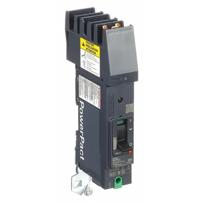 SQUARE D Molded Case Circuit Breaker: 30 A Amps, 100kA at 240V AC, Fixed, A, 1 Poles - B-Frame Square D Molded Case Circuit Breakers
