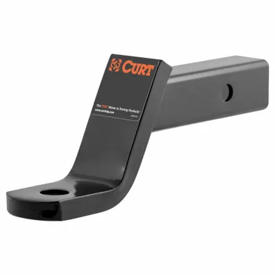 CURT Towing Ball Mount: III, 1 in Compatible Ball Shank Dia, Ball Mount Ball Mount - Ball Mounts