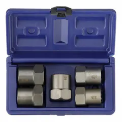 IRWIN Screw Extractor Set: 1/2 in Drive Size, 3/4 in to 1 in Socket Size Range, (5) Bolt Extractors (MPN 54125). Key specifications — attr1204606: 3/4 in to 1 in; attr1204611: None; attr1204615: IRWIN; attr1204627: (5) Bolt Extractors; attr1206523: Deep Sockets Not Included; attr1206524: Locking Not Included; attr1206525: Non-Marring Not Included; attr1206527: Torx Sockets Not Included.