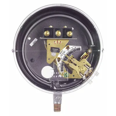 Dwyer Pressure Switch: Adj, 5 psig to 150 psig, Conduit Box, SPST, NPT - Adjustable Set-Point Air Pressure Switches
