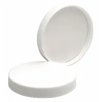 Cap: 73 mm Dia, White, Polypropylene, PTFE Faced Polyethylene, 70-400 mm Screw Closure Size, Opaque (MPN 239244)