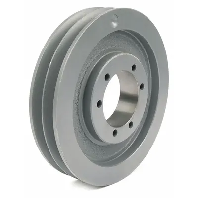 OEM V-Belt Pulley: B80 - Bushed-Bore Cast-Iron V-Belt Pulleys
