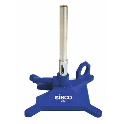 EISCO SCIENTIFIC Anti-Tip Bunsen Burner: Basic, LP, 3,200 BTU Btu Output - Max - Bunsen Burners