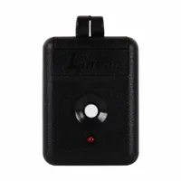 This 1-button, 1-channel key ring transmitter operates at a maximum frequency of 310 MHz with 256 selectable codes. Batteries are included. Typical applications include remote arming/disarming of security systems or activation of gates and barriers