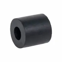JW WINCO Through-Hole Rubber Bumper: Cylindrical, Natural Rubber, No Thread Thread Size (MPN 351-50-50-17-B-40)
