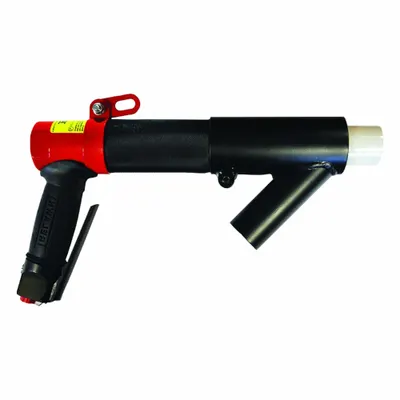 CS UNITEC Needle Scaler: Heavy Duty, 11 mm Stroke Lg, 1/4 in Female NPT, 19 Needles - Pistol Grip Needle Scalers