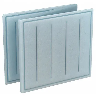 OEM Link Air Filter: 16 in x 18 in x 1 in, 18 in Section Wd, 3 Sections, 3 Ply - MERV 8 Link Air Filters