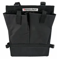 MAGLINER Accessory Bag: 1/2 in Overall Ht, 1/2 in H x 16 in W, 18 1/2 in Overall Lg, Canvas, Black (MPN 302681)