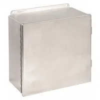 HOFFMAN Enclosure: Steel, 16 in x 14 in x 6 in, NEMA 12/13, Solid Cover, Hinged (MPN A1614CHQR)
