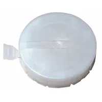APPROVED VENDOR Drum Plug Capseal: For Round Plug Head Shape, Snap On, 2 in For Plug Size, White, 10 (MPN GMCP200)