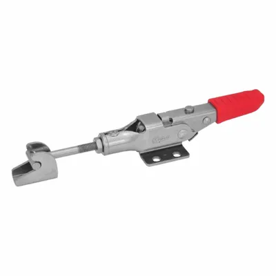 JW WINCO Latch Type Toggle Clamp: Horizontal, Includes Locking Handle - T-Head Latching Bolt Toggle Clamps