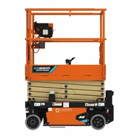 JLG Scissor Lift: Battery, Drivable, 18.5 ft Elevated Platform Ht, 52.8 in x 27.6 in (MPN ES1930M)