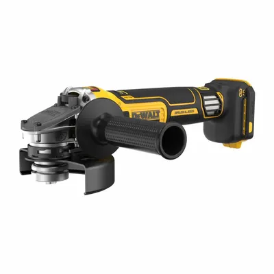 DEWALT Angle Grinder: 5 in Wheel Dia, Brushless Motor, 20V DC, Std Head, Barrel Grip Grip - DEWALT Cordless Angle Grinders
