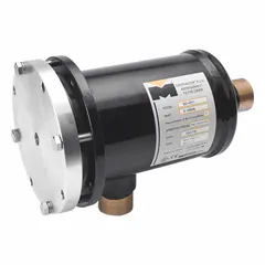 Replaceable core shell for filter dryers in HVAC and refrigeration systems. Designed for HCFC refrigerant groups. Length 9 5/8 inches, connection size 1 1/8 inches. Installed in liquid or suction lines to remove moisture, acids, and contaminants.