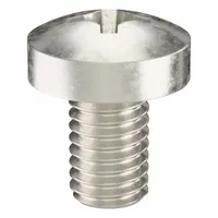 Machine Screw: M5x0.80 Thread Size, 8 mm Lg, 316, Stainless Steel, Plain, Pan, Phillips, 25 PK (MPN ZSCRW-478)