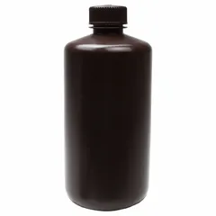 APPROVED VENDOR HDPE Narrow Mouth Round Lab Bottle