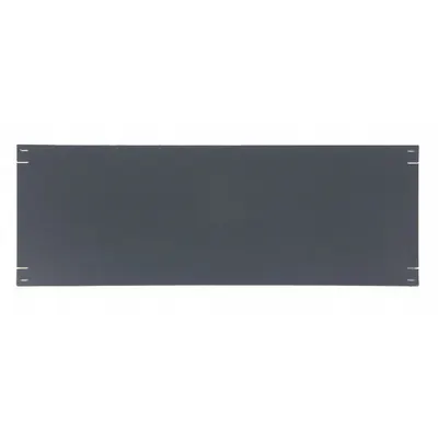 VIDEO MOUNT PRODUCTS Blank Panel: 8 Rack Units, 19 in Overall Wd, 14 in Overall Ht, Black - Blank Filler Panels