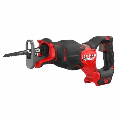 CRAFTSMAN Reciprocating Saw: Tool Only, 1 1/8 in Stroke Lg, 3,200 Max. Strokes per Minute - Craftsman Cordless Reciprocating Saws