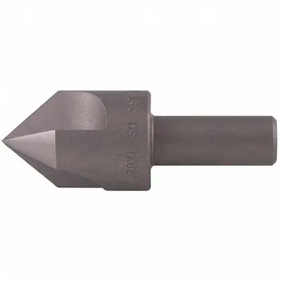 KEO Countersink: 82°, 3 Flute, 2 in Body Dia, 3/4 in Shank - General Purpose Three-Flute Countersinks