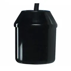 General-purpose tether float switch for pump-up applications. Normally closed configuration activates pump on rising liquid level. Rated 120/230V AC, 5 A, with 2-wire connection. Requires pipe clamp for mounting. Suitable for sump, effluent, and sewage systems.