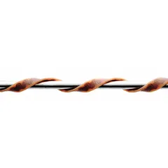 Silicone rubber heating tape for metal surfaces, 12 ft long, 2 in wide, 1/8 in thick. Chemical resistant, ungrounded, no backing. Requires separate controller for operation. Used for freeze protection and process temperature maintenance on pipes and vessels.