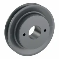 APPROVED VENDOR V-Belt Pulley: AK54, 1 Groove, 5.25 in OD, Bushed Bore, H/QT, Cast Iron, Webbed (MPN AK54H)