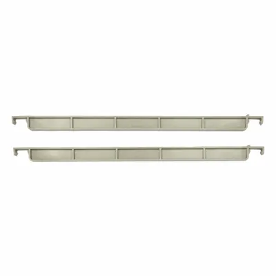 CAMBRO Shelf Divider Bar: 6 3/4 in Ht, 21 in Dp, 59 in Lg, Speckled Gray - Shelving Accessories