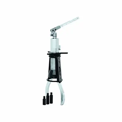 POSI LOCK Hydraulic Ram Puller: 12 ton Capacity with Attachments - Ram Puller Sets