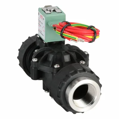 ASCO Solenoid Valve: 2-Way, Normally Closed, 3/4 in Pipe Size, 110V AC/120V AC - 2-Way/2-Position, Normally Closed Solenoid Valves