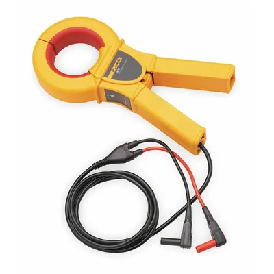 FLUKE Current Clamp Probe: CAT III 600V, Banana Plug, 2.1 in Jaw Opening - Clamp-On Current Probes