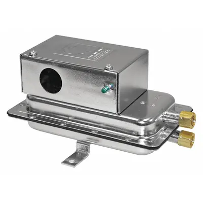 CLEVELAND CONTROLS Air Pressure Switch: Adj, Auto Reset, 0.05 in wc to 12 in wc, Conduit Box - Adjustable Set-Point Air Pressure Switches