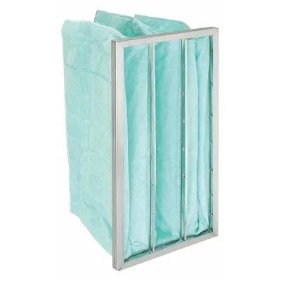 OEM Pocket Air Filter: 24 in x 12 in x 15 in, MERV 11, Orange, Synthetic - MERV 11 Pocket Air Filters