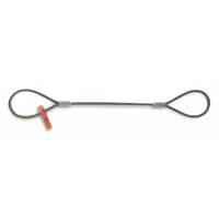 Sling,Wire Rope,L6Ft,VLL7800Lb,Dia5/8In (MPN 58IEEX6)