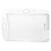 Badge Holder: Pouch, Horizontal/Vertical, 4 in Badge Pouch Wd, 2 13/16 in Badge Pouch Ht, 10 PK (MPN 892419)