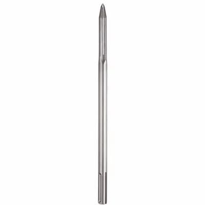 MILWAUKEE Self Sharpening Chisel Bit: 1/2 in Head Wd, 16 in Overall Lg - Self-Sharpening Chisel Bits for SDS-Max Hammer Drills
